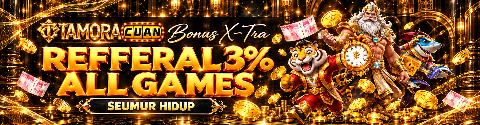 BONUS REFFERAL 3%
